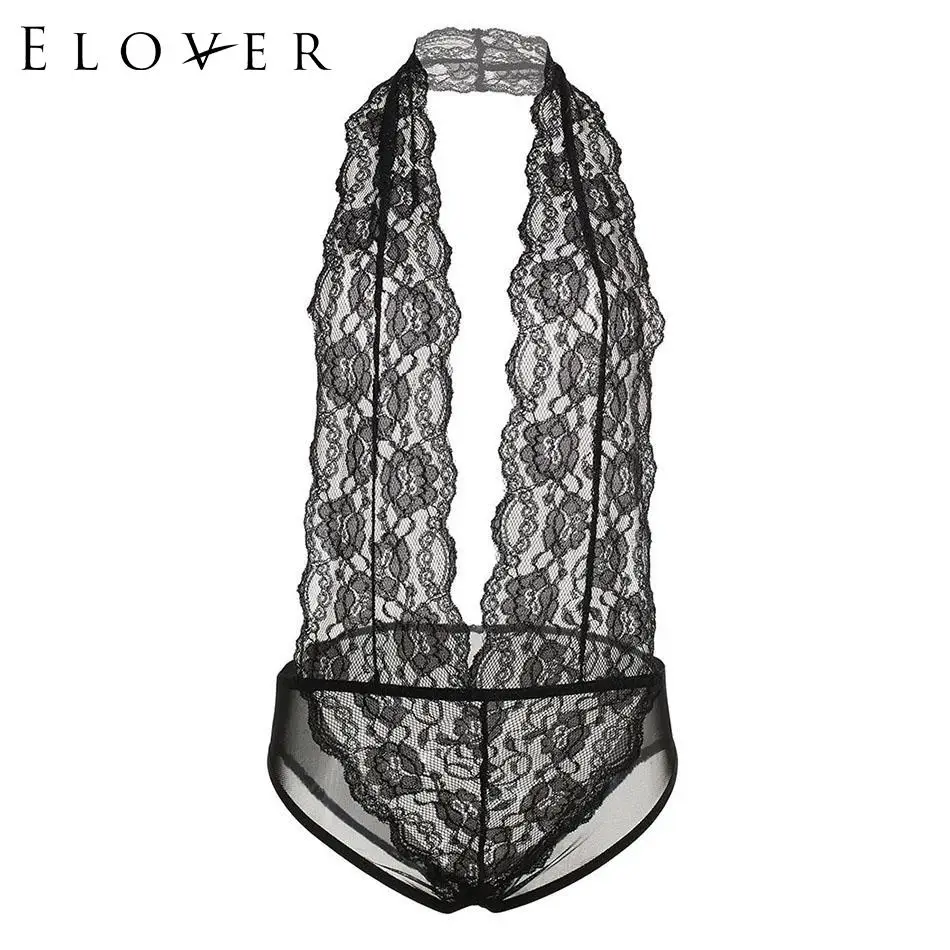 Elover Nightwear Lingerie Lace Halter Sexy Underwear Sleepwear Teddies Floral Piece Women Bodystocking One Backless Hollow
Elover Nightwear Lingerie Lace Halter Sexy Underwear Sleepwear Teddies Floral Piece Women Bodystocking One Backless Hollow