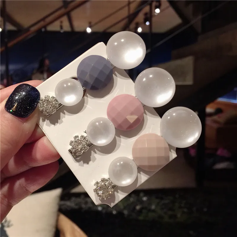 New 1 Pcs Retro Acrylic Round Hairpins Hair Clips Accessories for Women Girls Metal Hairgrip Hair Barrettes Headdress A35
New 1 Pcs Retro Acrylic Round Hairpins Hair Clips Accessories for Women Girls Metal Hairgrip Hair Barrettes Headdress A35