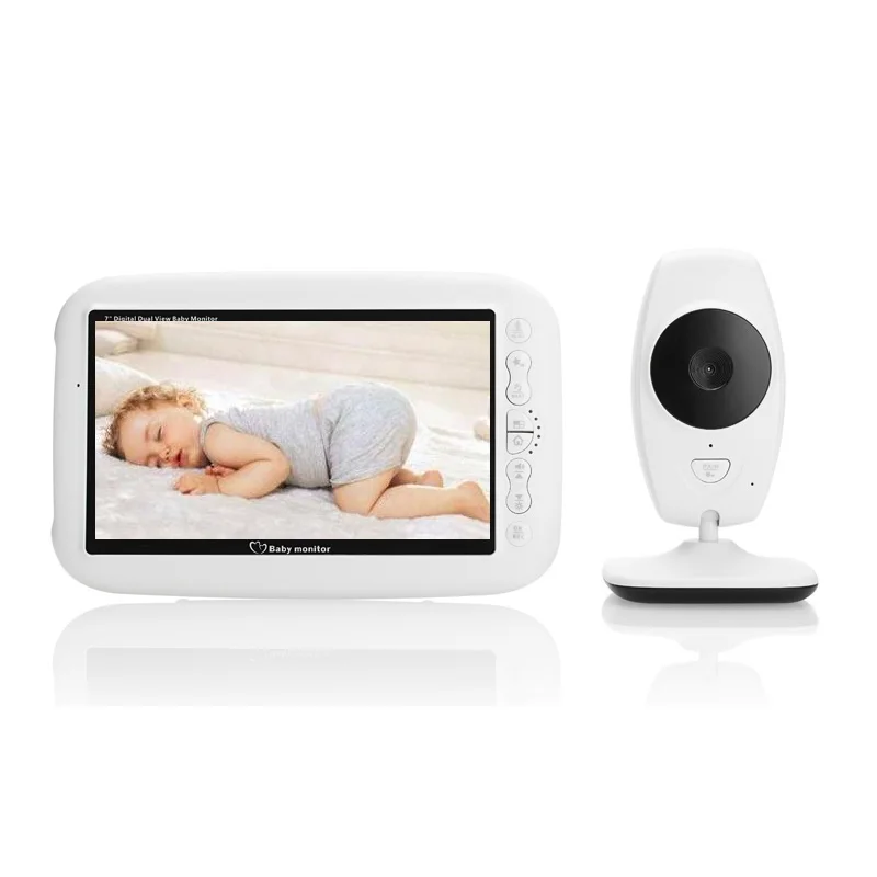 870 bebe llorones lagrimas m gicas 7.0 inch TFT LCD IR Night vision Intercom 4 Lullabies Temperature monitor
870 bebe llorones lagrimas m gicas 7.0 inch TFT LCD IR Night vision Intercom 4 Lullabies Temperature monitor