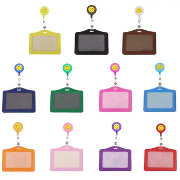Colorful Smile Business Credit ID Badge Card Holder Coin Purse Retractable Reel Clip Gift 8x5cm
Colorful Smile Business Credit ID Badge Card Holder Coin Purse Retractable Reel Clip Gift 8x5cm