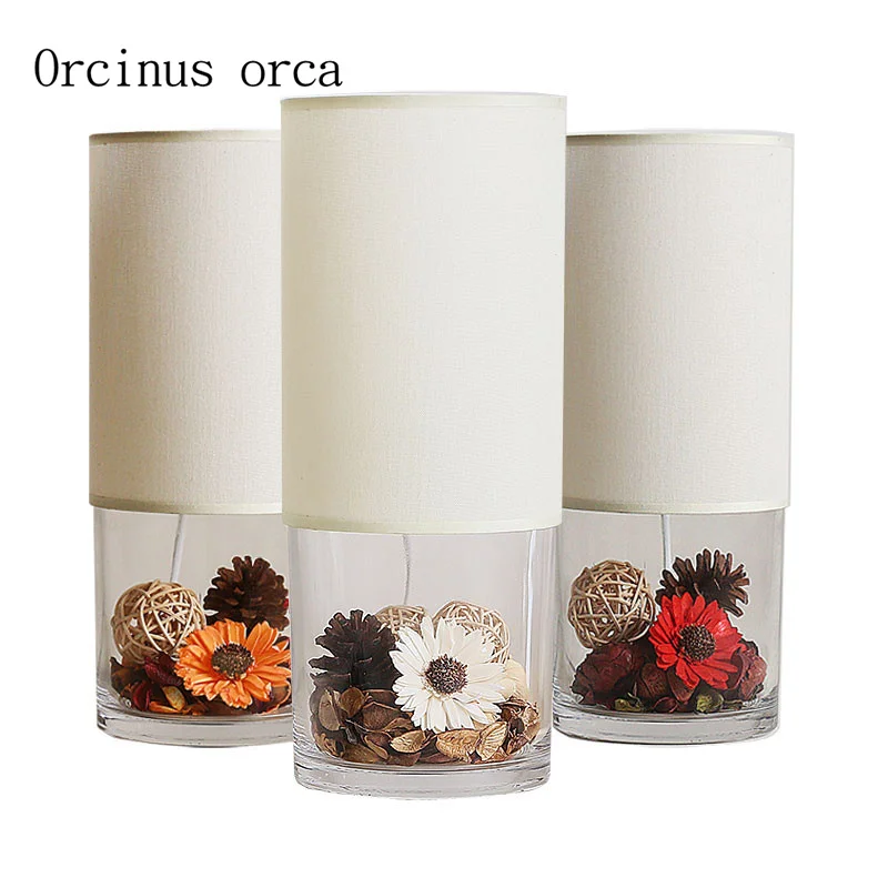 Nordic modern simple dry flower glass table lamp study bedroom bedside lamp creative plant ecological table lamp
Nordic modern simple dry flower glass table lamp study bedroom bedside lamp creative plant ecological table lamp