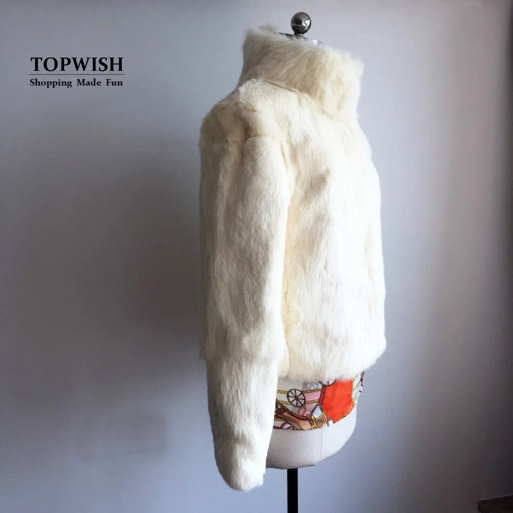 Mandarin Collar Full Pelt Rabbit Fur Coat Real Natural Whole Skin Rabbit Fur Outwear Brand Jacket Factory Outlet Fur TSR64
Mandarin Collar Full Pelt Rabbit Fur Coat Real Natural Whole Skin Rabbit Fur Outwear Brand Jacket Factory Outlet Fur TSR64