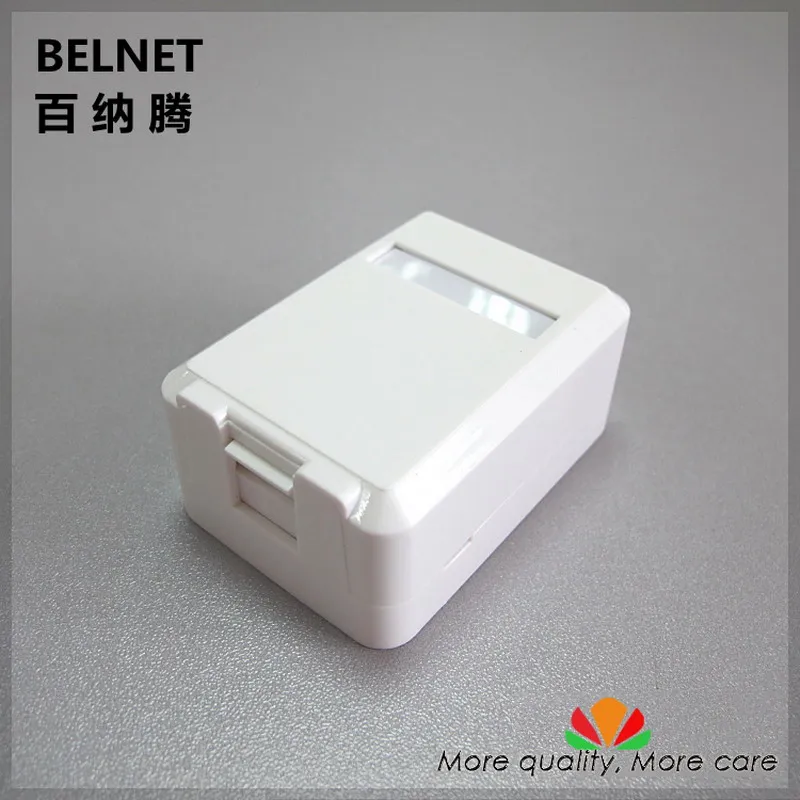 RJ empty boxes (without module) Any combination Easy Desktop junction box Single-port JB blank panel for RJ45 RJ11 AMP-mount
RJ empty boxes (without module) Any combination Easy Desktop junction box Single-port JB blank panel for RJ45 RJ11 AMP-mount