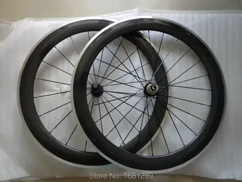 1pair New 700C 60mm clincher rim Road bike 3K carbon bicycle wheelsets with alloy brake surface aero spoke skewers Free shipping
1pair New 700C 60mm clincher rim Road bike 3K carbon bicycle wheelsets with alloy brake surface aero spoke skewers Free shipping