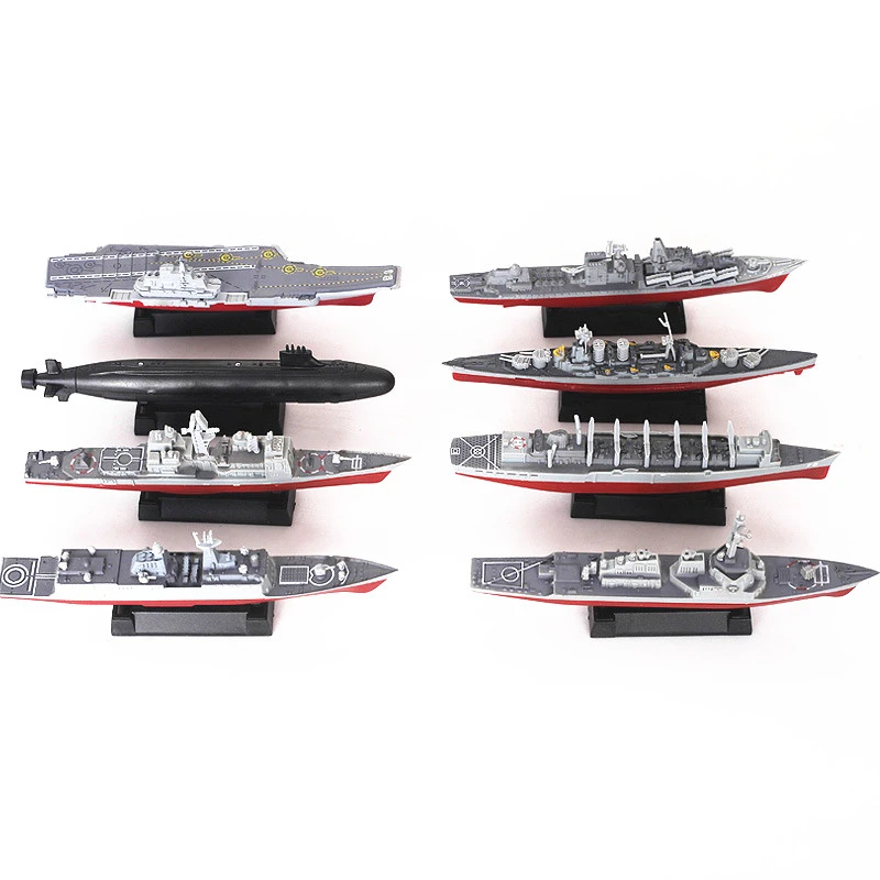 8pcs Assemble Puzzle Model Building Nuclear Submarine Simulation Boat Cruiser Destroyer Nuclear Submarine Military Toys for Boy
8pcs Assemble Puzzle Model Building Nuclear Submarine Simulation Boat Cruiser Destroyer Nuclear Submarine Military Toys for Boy