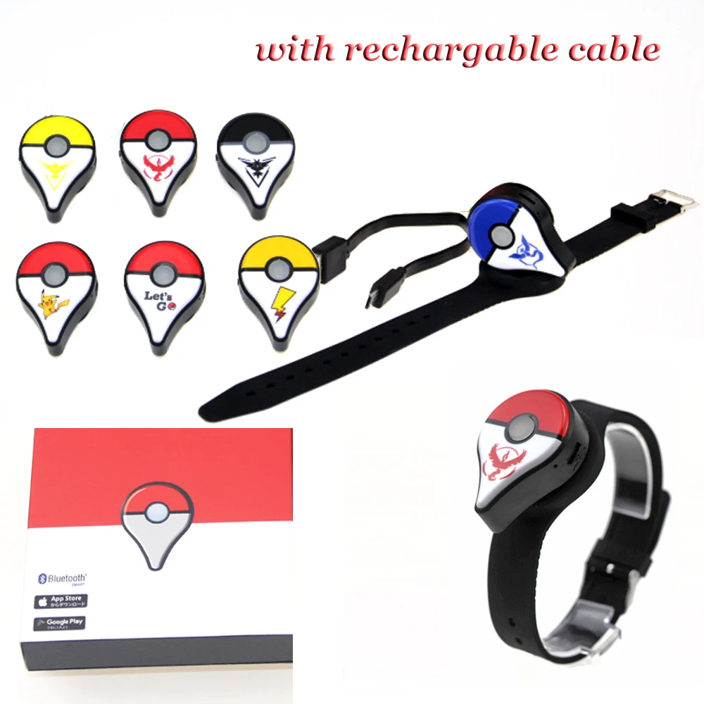 Auto Catch Bluetooth Bracelet For Pokemon GO Plus with Rechargeable battery inside with Luxury box Free bracelet
Auto Catch Bluetooth Bracelet For Pokemon GO Plus with Rechargeable battery inside with Luxury box Free bracelet
