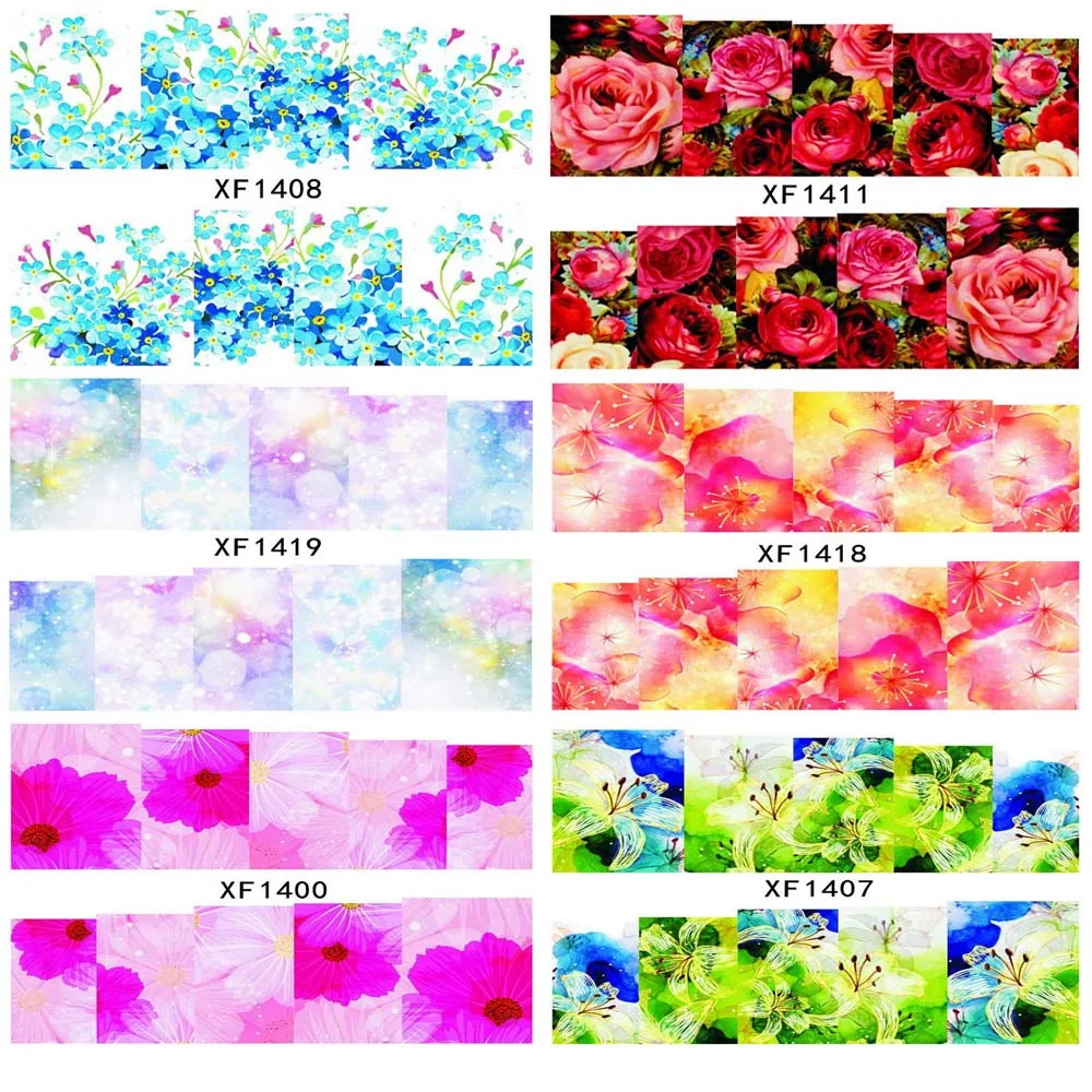 30 Florals Designs! Nails Art Manicure Water Decals Decorations Water Transfer Nail Stickers For Nails Tips Beauty
30 Florals Designs! Nails Art Manicure Water Decals Decorations Water Transfer Nail Stickers For Nails Tips Beauty