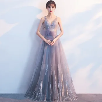 2020 Elegant Full Length Cheongsam Sexy V-Neck Improved Chinese Women Qipao Vestidos Noble Slim Quinceanera Dress Oversize 3XL
2020 Elegant Full Length Cheongsam Sexy V-Neck Improved Chinese Women Qipao Vestidos Noble Slim Quinceanera Dress Oversize 3XL