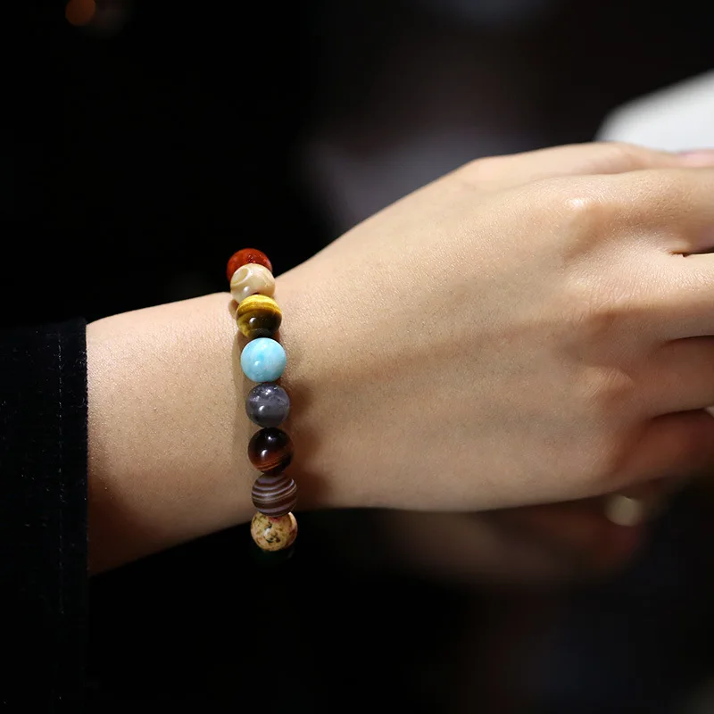 Cosmic Galaxies Bracelet Women Men Natural Stone Universe Yoga Chakra Solar Bracelet Buddha Jewelry New Design for Drop Shipping
Cosmic Galaxies Bracelet Women Men Natural Stone Universe Yoga Chakra Solar Bracelet Buddha Jewelry New Design for Drop Shipping