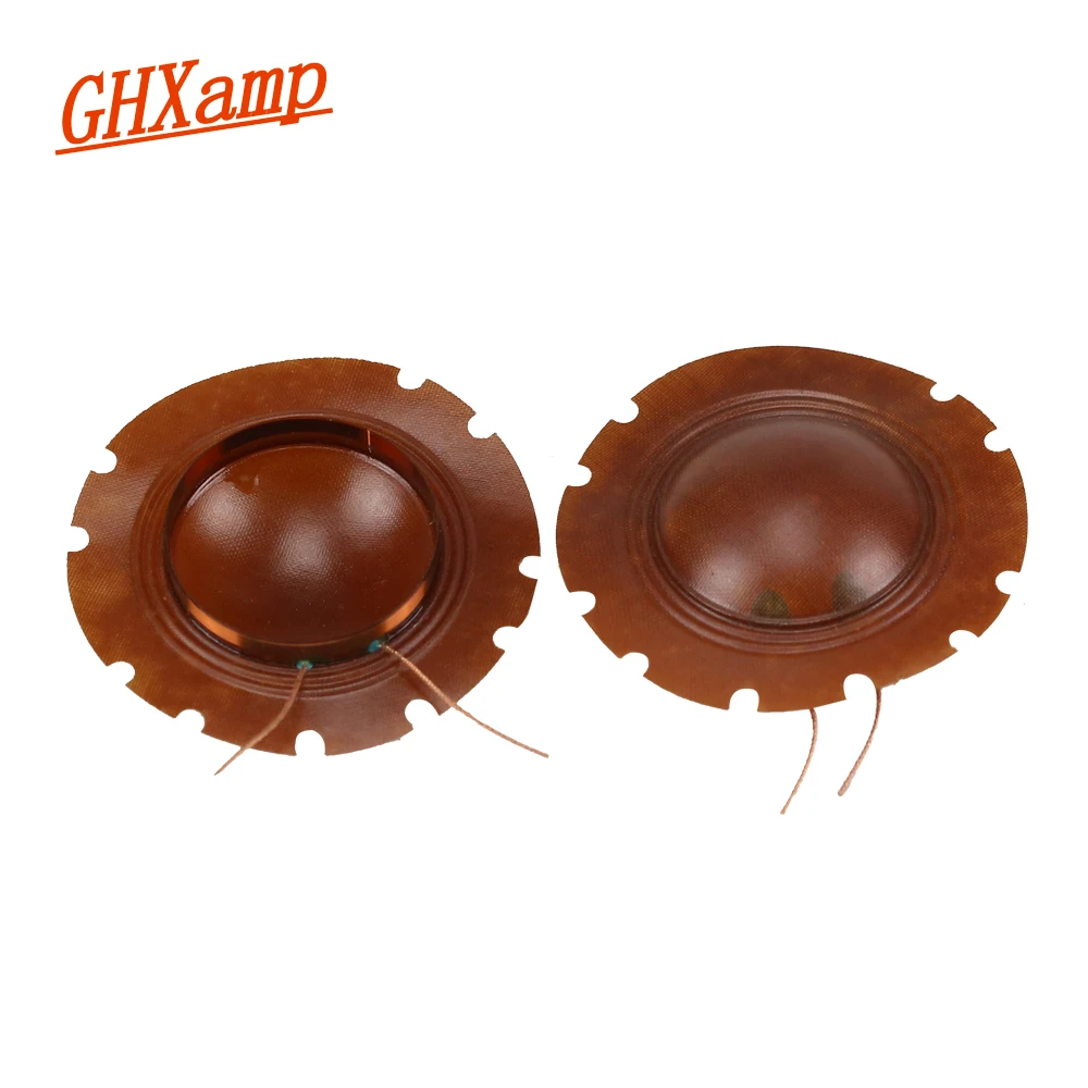 GHXAMP 38.5 Core Broadcast Treble Voice Coil 16OHM 40W KSV Alarm Ring Tweeter Speaker Repairs Voice Coil Concave shape 2PCS
GHXAMP 38.5 Core Broadcast Treble Voice Coil 16OHM 40W KSV Alarm Ring Tweeter Speaker Repairs Voice Coil Concave shape 2PCS
