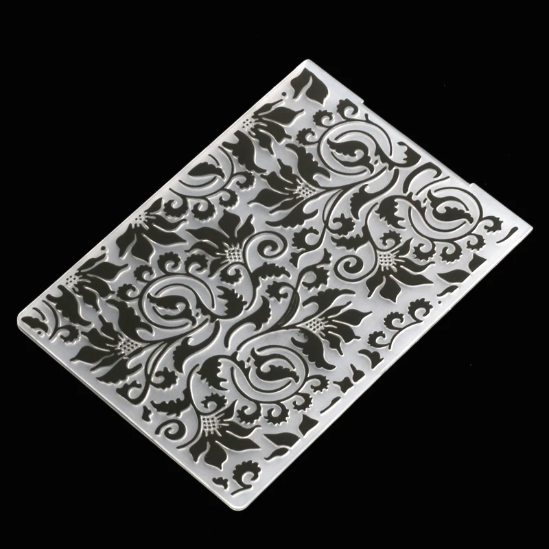 New Arrival Large Flower Rattan Plastic Embossing Folder For Scrapbook DIY Album Card Tool Plastic Template Stamp
New Arrival Large Flower Rattan Plastic Embossing Folder For Scrapbook DIY Album Card Tool Plastic Template Stamp