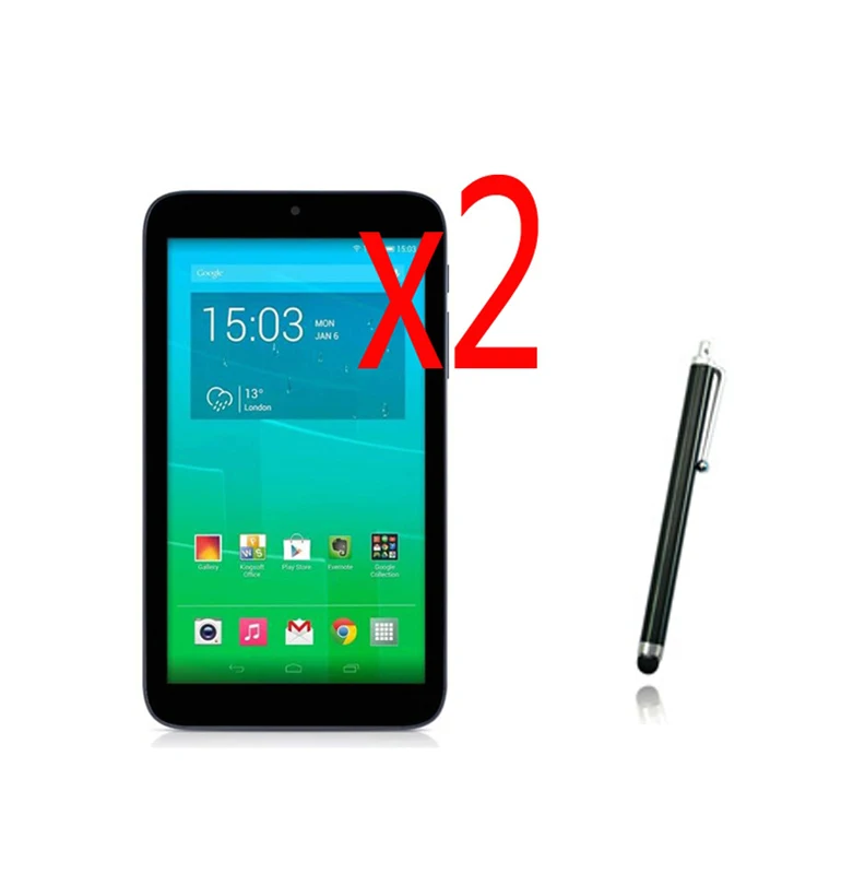 3in1 2x Clear LCD Screen Protector Films Protective Film Guards +1x Stylus Pen For ALCATEL One Touch POP 7S P330X 7" Tablet
3in1 2x Clear LCD Screen Protector Films Protective Film Guards +1x Stylus Pen For ALCATEL One Touch POP 7S P330X 7" Tablet