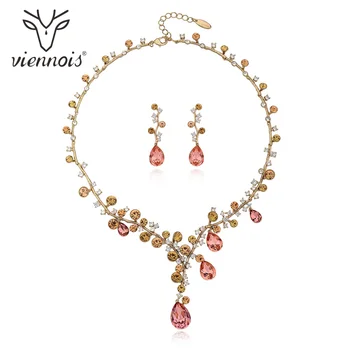 Viennois Fashion Jewelry Set Mix Color Crystal Rhinestone Necklace and Earrings Jewelry Set Fashion Jewelry Set for Women
Viennois Fashion Jewelry Set Mix Color Crystal Rhinestone Necklace and Earrings Jewelry Set Fashion Jewelry Set for Women