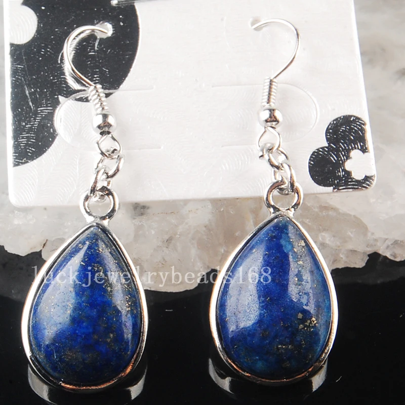 Free Shipping Fashion Jewelry 15x25mm Beatiful Natural Lapis Lazuli Drop Art Earrings 1Pair C3613
Free Shipping Fashion Jewelry 15x25mm Beatiful Natural Lapis Lazuli Drop Art Earrings 1Pair C3613