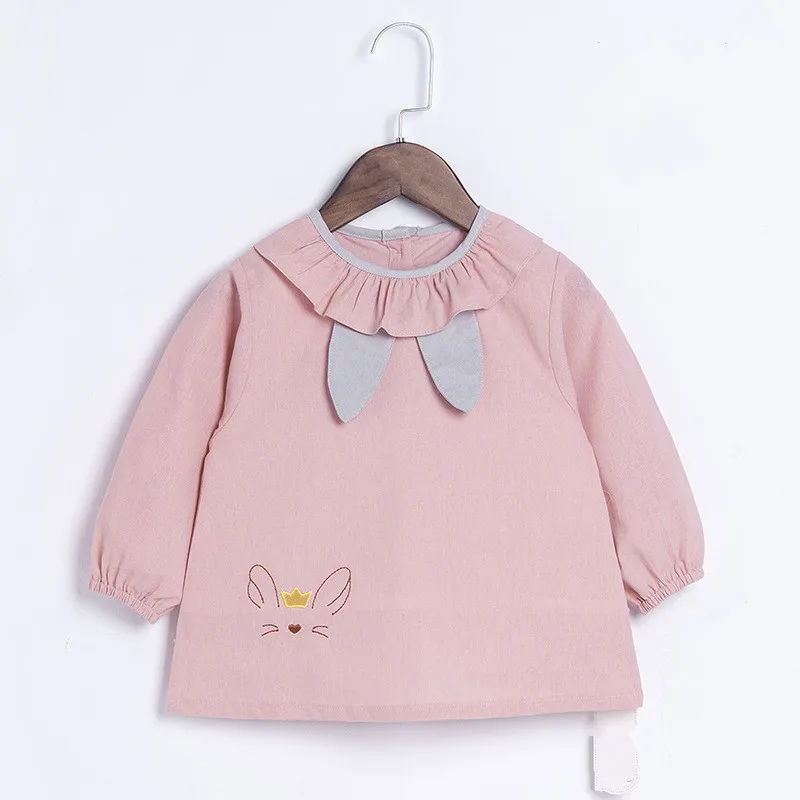 2018 New Pure Cotton Bunny Princess Waterproof Clothes Large Edition Children Eat Rice Clothes Lovely apron back dressing
2018 New Pure Cotton Bunny Princess Waterproof Clothes Large Edition Children Eat Rice Clothes Lovely apron back dressing