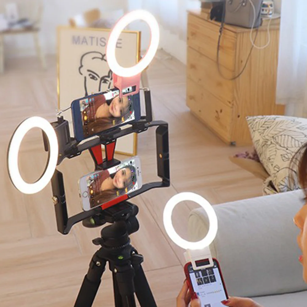 LED Ring Light Selfie Light with Phone Wide Angle Macro Lens for iPhone XS Youtube Makeup Beauty Live Stream Instagram IGTV
LED Ring Light Selfie Light with Phone Wide Angle Macro Lens for iPhone XS Youtube Makeup Beauty Live Stream Instagram IGTV