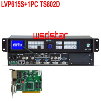 VDWALL LVP615S+1PC TS802D Inputs: SDI/DVI/VGA/HDMI/DP/YPbPr 2304*1152 WIFI control LED Video Processor
VDWALL LVP615S+1PC TS802D Inputs: SDI/DVI/VGA/HDMI/DP/YPbPr 2304*1152 WIFI control LED Video Processor