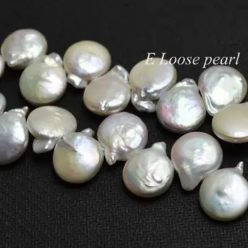 wholesale AA Natural White Freshwater Pearl Coin Pearl Top Drilled loose pearl 13-14mm 15"
wholesale AA Natural White Freshwater Pearl Coin Pearl Top Drilled loose pearl 13-14mm 15"