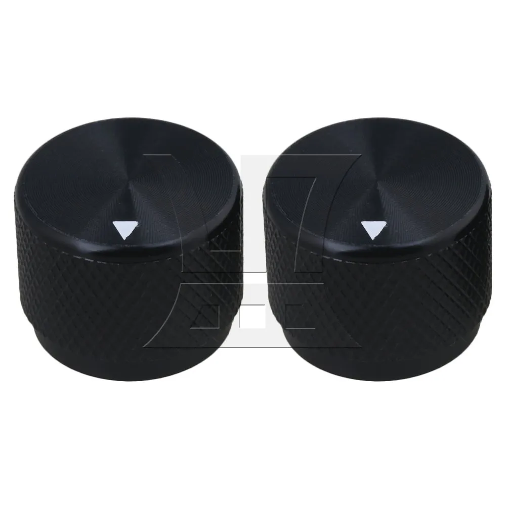 Yibuy 20x15.5x6mm Black Aluminum Electric Guitar Potentiometer Volume Tone Rotary Control Knobs Pack of 2
Yibuy 20x15.5x6mm Black Aluminum Electric Guitar Potentiometer Volume Tone Rotary Control Knobs Pack of 2