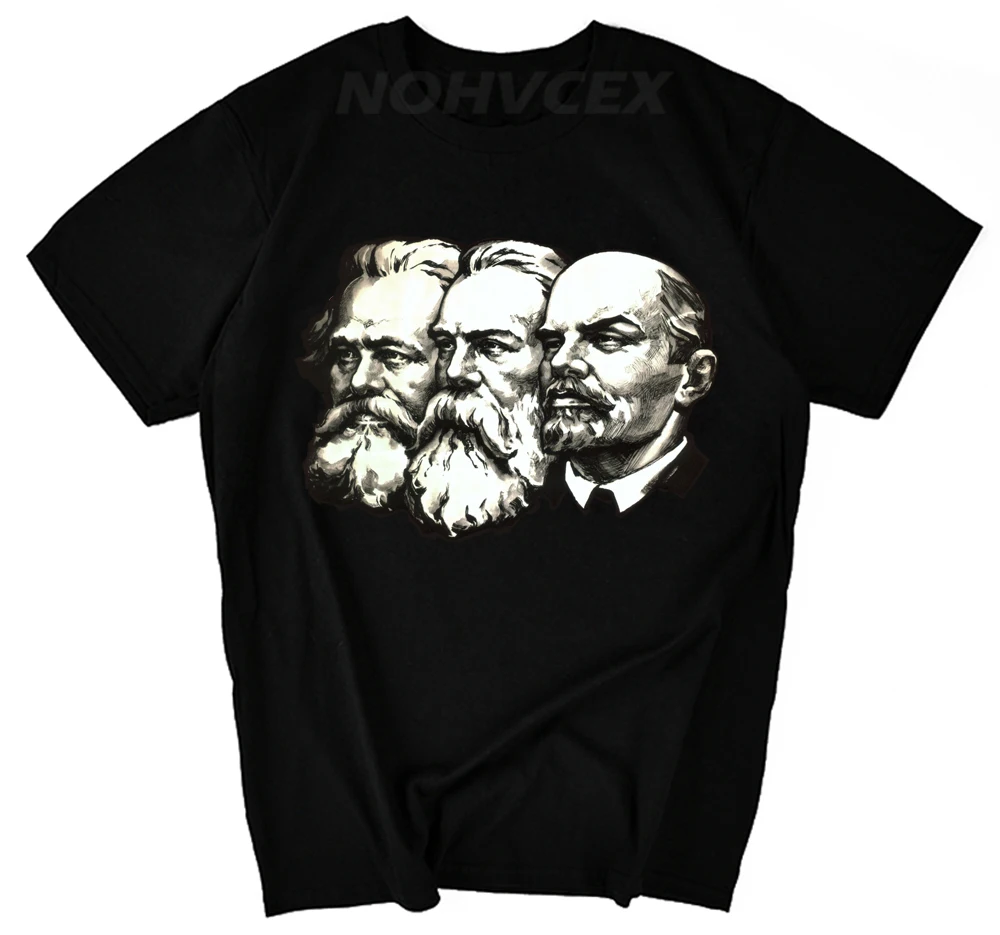 The Soviet union The great communist Lenin ,Marx ,Engels DIY Men's short sleeve T-shirt cccp
The Soviet union The great communist Lenin ,Marx ,Engels DIY Men's short sleeve T-shirt cccp