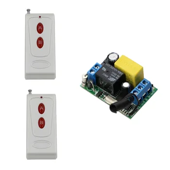 200m AC220V 1CH Wireless Remote Control System 2 Transmitter and 1Receiver with Cover Universal Gate Remote Control
200m AC220V 1CH Wireless Remote Control System 2 Transmitter and 1Receiver with Cover Universal Gate Remote Control