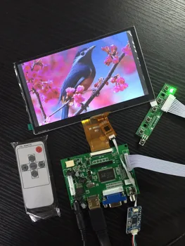 7 Inch 1024*600 TFT LCD Monitor Touch Screen + Driver Board HDMI VGA 2AV for Raspberry Pi 3 / PC Windows
7 Inch 1024*600 TFT LCD Monitor Touch Screen + Driver Board HDMI VGA 2AV for Raspberry Pi 3 / PC Windows