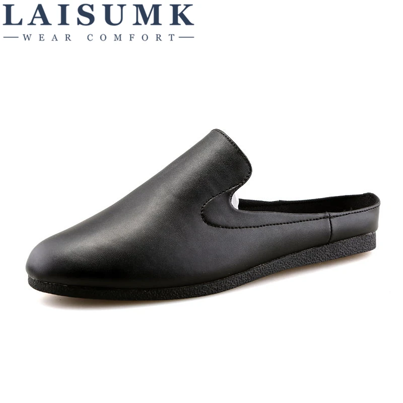 2019 LAISUMK Men Slippers Spring And Autumn Leather Home Outside Non - Slip Thermal Slippers
2019 LAISUMK Men Slippers Spring And Autumn Leather Home Outside Non - Slip Thermal Slippers