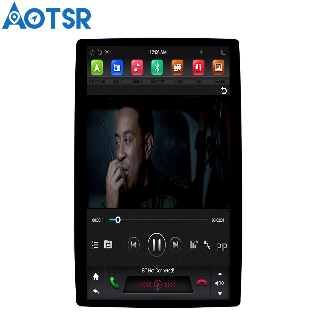 Aotsr 12.8" Tesla Vertical screen Android 8.1 universal car multimedia radio No DVD player For Toyota / Nissan / Suzuki / Lexus
Aotsr 12.8" Tesla Vertical screen Android 8.1 universal car multimedia radio No DVD player For Toyota / Nissan / Suzuki / Lexus