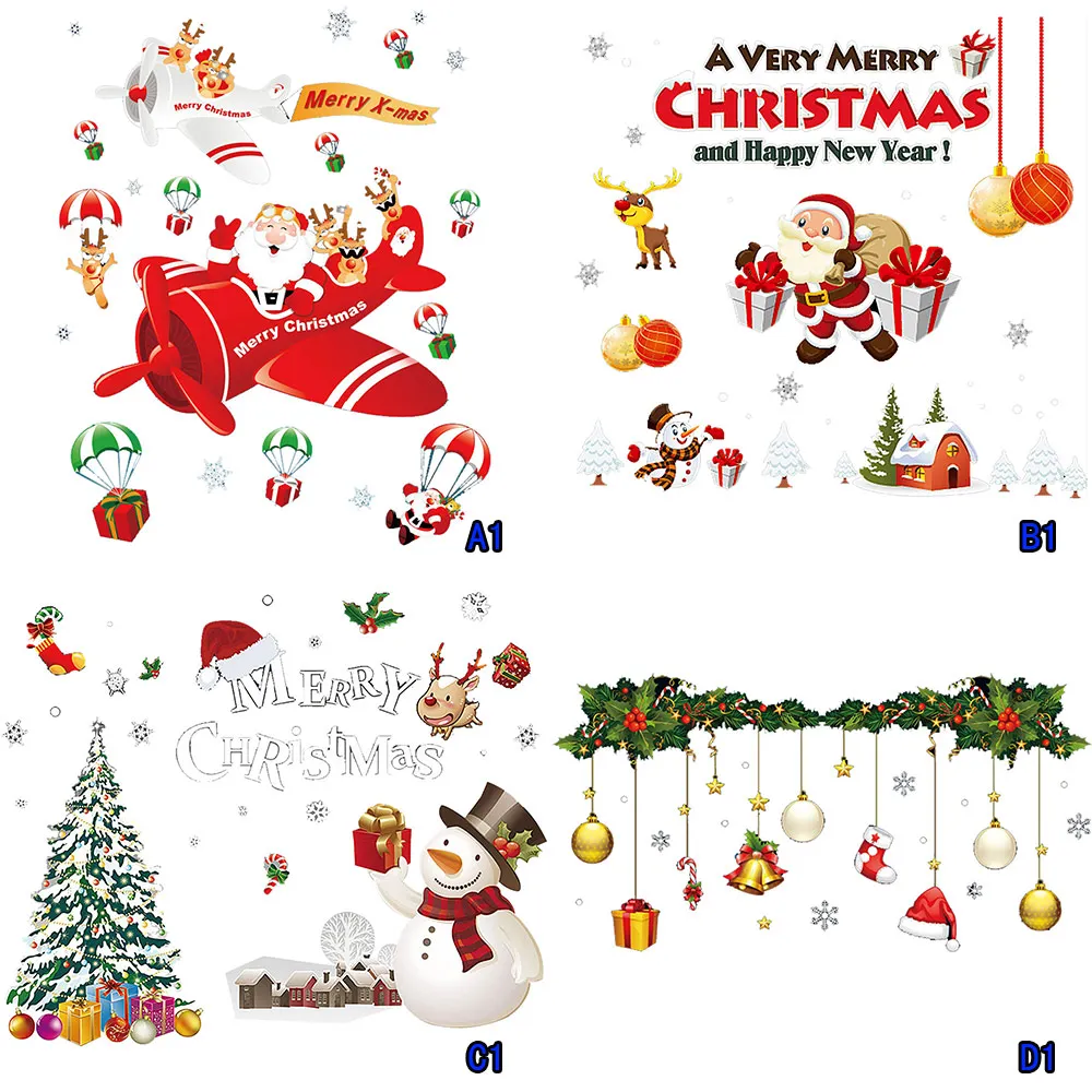 New Year Window Glass PVC Decorative Film Christmas DIY Snow Town Home Decal Christmas Decoration for Home Supplies
New Year Window Glass PVC Decorative Film Christmas DIY Snow Town Home Decal Christmas Decoration for Home Supplies