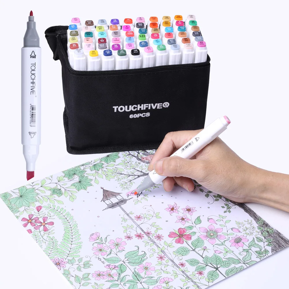 12/30/40/60/80/168PCS Colors Paint Brushes Drawing Painting Watercolor Art Marker Pens Dual Tip Brush Pen School Supplies
12/30/40/60/80/168PCS Colors Paint Brushes Drawing Painting Watercolor Art Marker Pens Dual Tip Brush Pen School Supplies