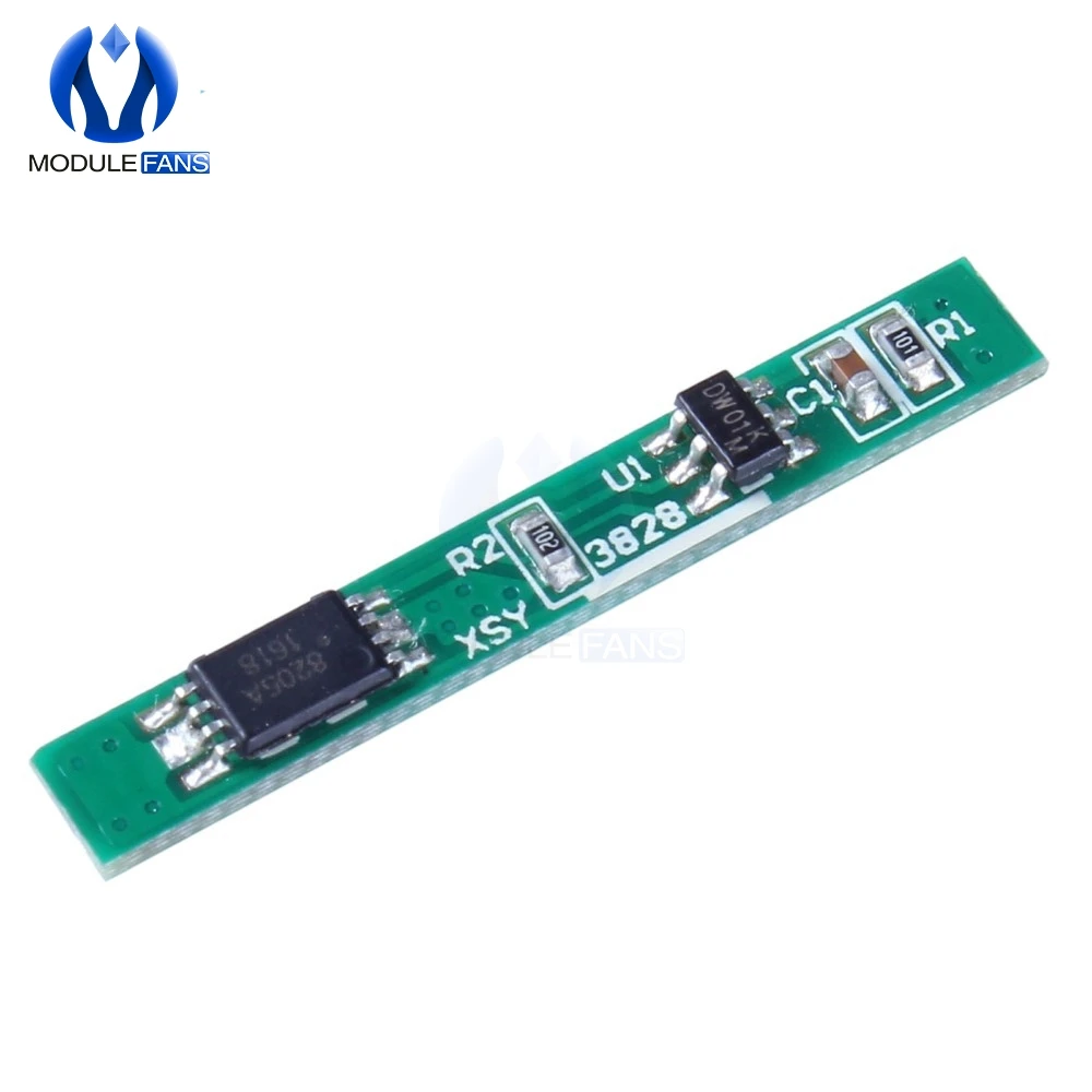 5Pcs DC CC CV 1S Lithium Battery Protection Module BMS PCM PCB Polymer Over Charge Discharge Li-ion Protect Board 3.7V 2.5A
5Pcs DC CC CV 1S Lithium Battery Protection Module BMS PCM PCB Polymer Over Charge Discharge Li-ion Protect Board 3.7V 2.5A