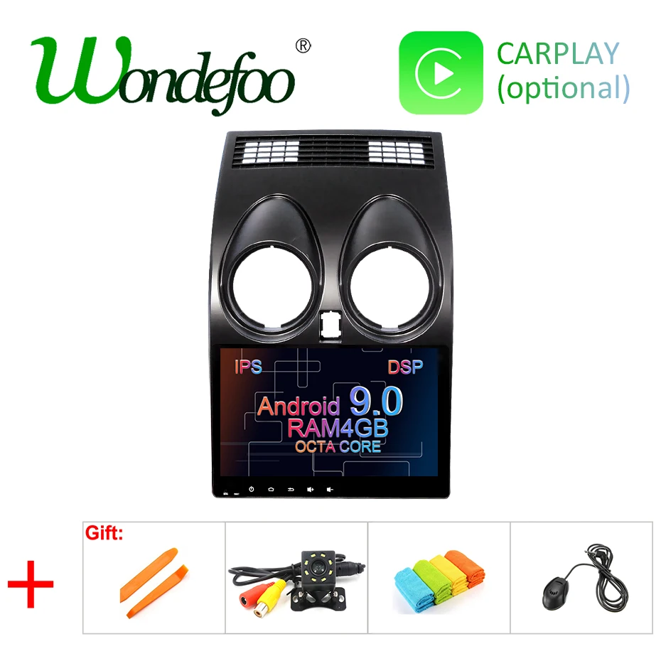 9" IPS 4G 64G Android 9.0 DSP AV Output CAR GPS For Nissan Qashqai 1 J10 2006-2013 RADIO SCREEN navigation stereo NO DVD PLAYER
9" IPS 4G 64G Android 9.0 DSP AV Output CAR GPS For Nissan Qashqai 1 J10 2006-2013 RADIO SCREEN navigation stereo NO DVD PLAYER