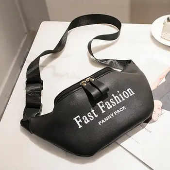 Fashion Letter Printed Leather Fanny Waist Bag Woman Chest Pack Phone Cash Holder
Fashion Letter Printed Leather Fanny Waist Bag Woman Chest Pack Phone Cash Holder