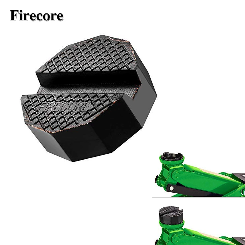 Firecore Jack Pad Rubber With Fiber Slotted Frame 10-Angle Rubber Pad For Trolley Jack And Lifts More Stability And Support
Firecore Jack Pad Rubber With Fiber Slotted Frame 10-Angle Rubber Pad For Trolley Jack And Lifts More Stability And Support