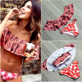 Women Bikini Set 2017 Hot Padded Lotus Leaf Bikinis Sexy Push Up Swimwear Female Swimsuit Bathing Suit Brazilian Bandage Biquini 
Women Bikini Set 2017 Hot Padded Lotus Leaf Bikinis Sexy Push Up Swimwear Female Swimsuit Bathing Suit Brazilian Bandage Biquini