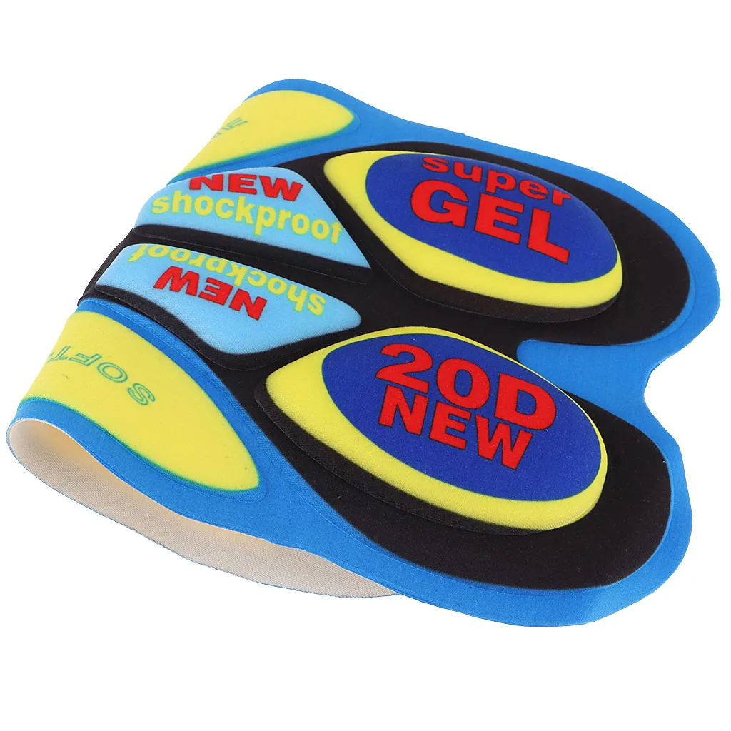 3-Pack Anti-Shock Mens MTB Bike Bicycle Cycling Underwear Shorts Gel Padded Pad - 9D 12D and 20D Cycling Equipment