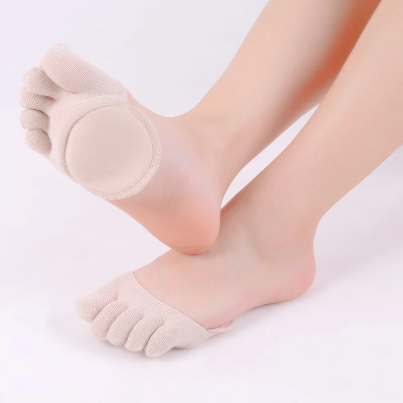 Women Socks Sponge Silicone Anti-slip Lining Open Toe Heelless Liner Sock Invisible Forefoot Cushion Foot Pad Hosiery HTB1OyzBSSzqK1RjSZFpq6ykSXXaY - Women Socks Sponge Silicone Anti-slip Lining Open Toe Heelless Liner Sock Invisible Forefoot Cushion Foot Pad Hosiery