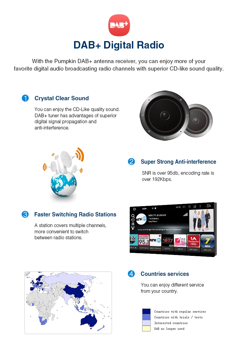 Sale Pumpkin2 Din 7"Android 9.0 Car DVD Player GPS Navigation Qcta-Core 4G RAM Car Stereo For Ford Focus/Mondeo Wifi 4G OBD2 Headunit 12