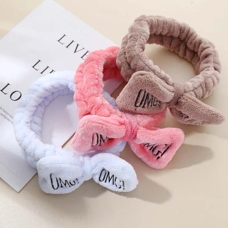 Letter"OMG" Coral Fleece Soft Bow Headbands For Women Girls Cute Hair Holder Hairbands Hair Bands Headwear Hair Accessories New
Letter"OMG" Coral Fleece Soft Bow Headbands For Women Girls Cute Hair Holder Hairbands Hair Bands Headwear Hair Accessories New