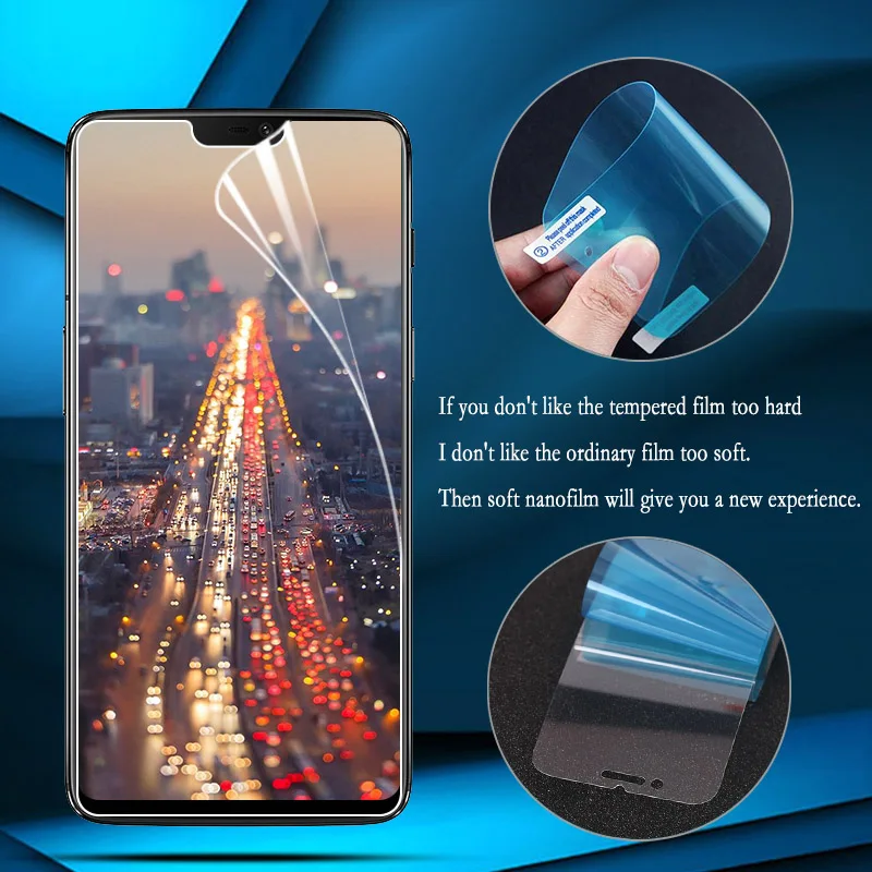 2pcs Nano Explosion-proof Film For OnePlus 6 5 5T 3T Screen Protector For One Plus 6 5 5T 3T Guard Protective Film Not glass
2pcs Nano Explosion-proof Film For OnePlus 6 5 5T 3T Screen Protector For One Plus 6 5 5T 3T Guard Protective Film Not glass