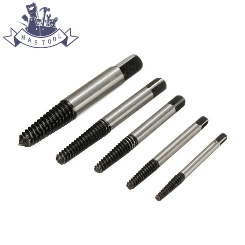 5pcs Screw nuts breakage tools extractor screw grasper tools damaged nut screw extractor set bolt stud remover tool kit
5pcs Screw nuts breakage tools extractor screw grasper tools damaged nut screw extractor set bolt stud remover tool kit