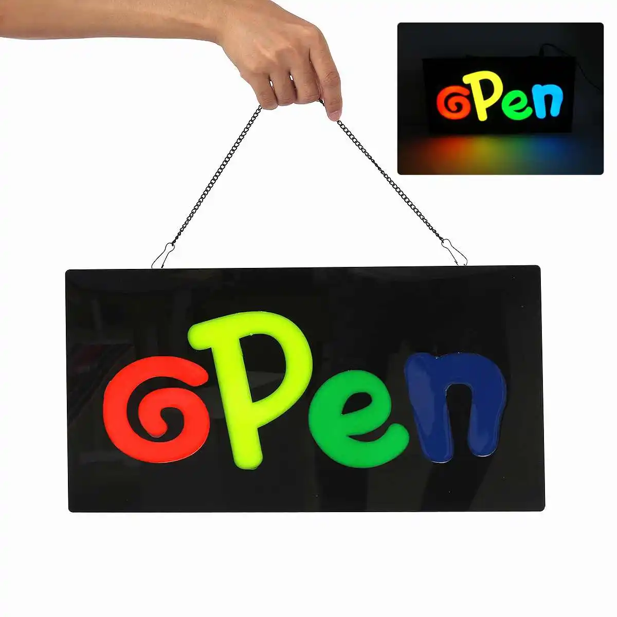 LED Open Sign Advertising Light Bright Animated Motion Running Neon Lamp for Shopping Mall Restaurant Business Store
LED Open Sign Advertising Light Bright Animated Motion Running Neon Lamp for Shopping Mall Restaurant Business Store