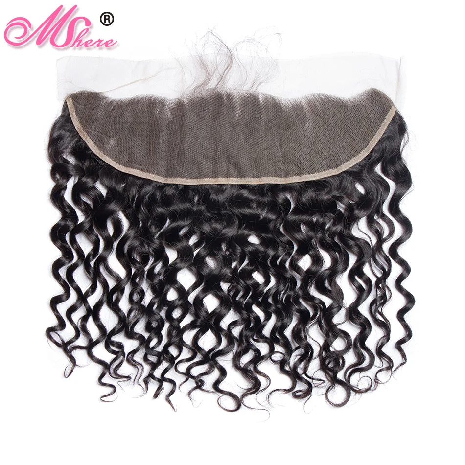 13*4 Ear to Ear Brazilian Deep Wave Lace Frontal with Baby Hair Mshere Remy Hair Pre Plucked Lace Closure Natural Black
13*4 Ear to Ear Brazilian Deep Wave Lace Frontal with Baby Hair Mshere Remy Hair Pre Plucked Lace Closure Natural Black