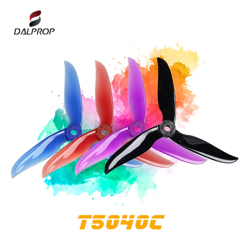 DALPROP CYCLONE T5045C T5045 Pro 5045 5inch 3 Blade/tri-blade propeller prop compatible 2206 brushless motor for FPV RC Drone
DALPROP CYCLONE T5045C T5045 Pro 5045 5inch 3 Blade/tri-blade propeller prop compatible 2206 brushless motor for FPV RC Drone