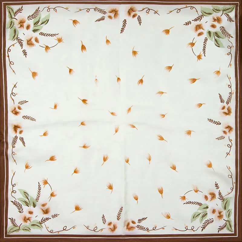 Guarantee 100% Silk Scarf Square Women Scarf Dandelion Flower Small Square Silk Scarf 50cm 2019 Female Bandana Office Lady Gift
Guarantee 100% Silk Scarf Square Women Scarf Dandelion Flower Small Square Silk Scarf 50cm 2019 Female Bandana Office Lady Gift