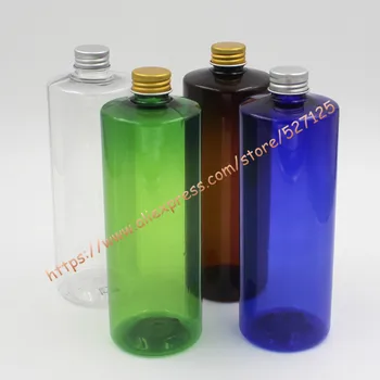 500ml clear/blue/brown/green PET bottle with silver/gold aluminum lid,essential oil/liquid/moisturizer/facial water container
500ml clear/blue/brown/green PET bottle with silver/gold aluminum lid,essential oil/liquid/moisturizer/facial water container