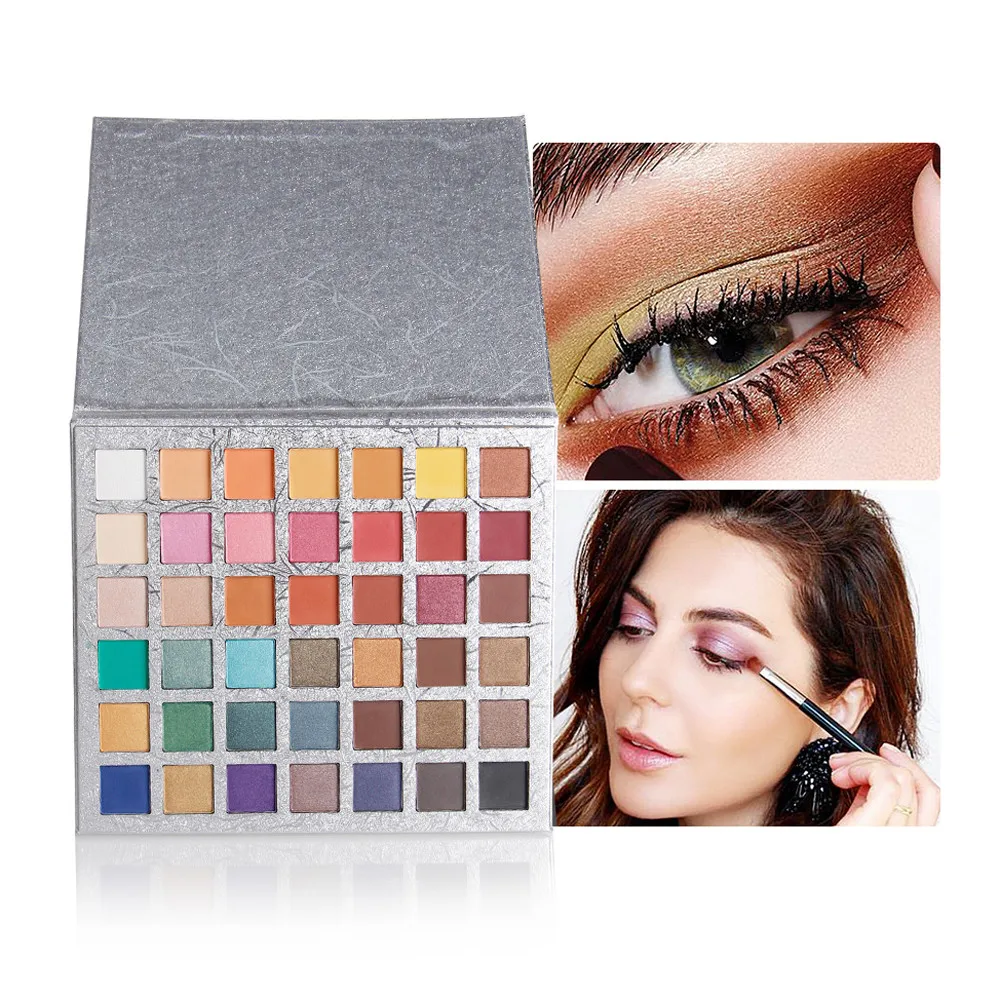 Qibest Eye Shadow Multicolor Women Pro 42 Colors Eyeshadow Palette Beauty Makeup Shimmer Matte Gift Eye Shadow Cosmetic 19L0520
Qibest Eye Shadow Multicolor Women Pro 42 Colors Eyeshadow Palette Beauty Makeup Shimmer Matte Gift Eye Shadow Cosmetic 19L0520