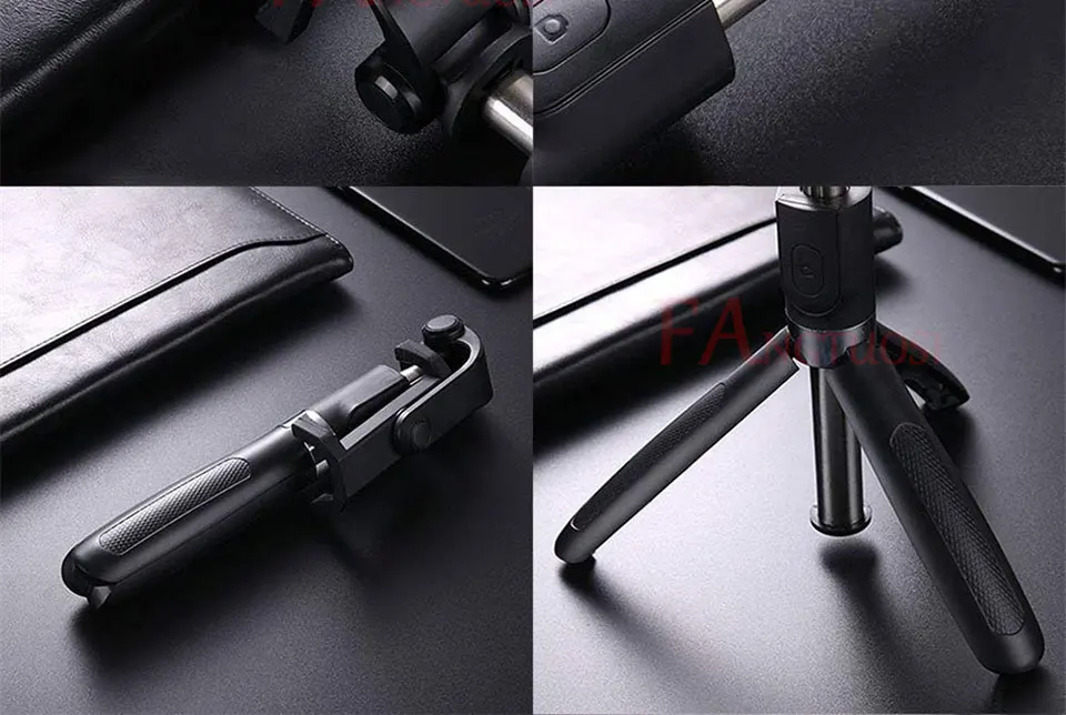 3 in 1 Wireless Bluetooth Selfie Stick For iPhone 8 X 7 6s Plus Foldable Handheld Monopod Shutter Remote Extendable Mini Tripod