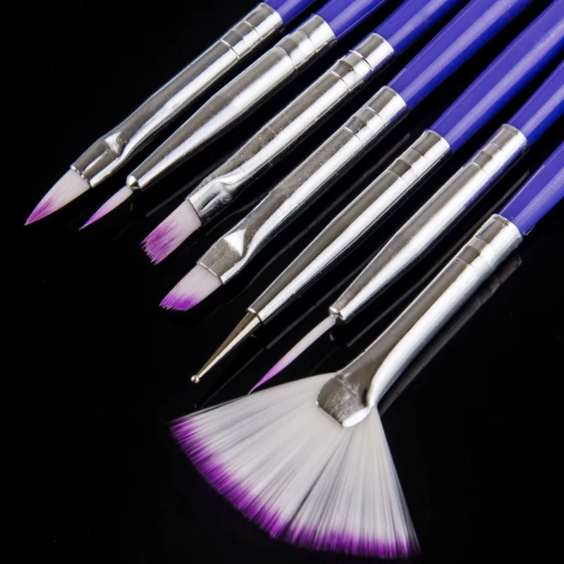 7PCS/Set Nail Art Brush Pen Dotting Liner Painting Fan 3D Tips DIY Design Polish Gel UV Decoration Manicure Tools Beauty
7PCS/Set Nail Art Brush Pen Dotting Liner Painting Fan 3D Tips DIY Design Polish Gel UV Decoration Manicure Tools Beauty