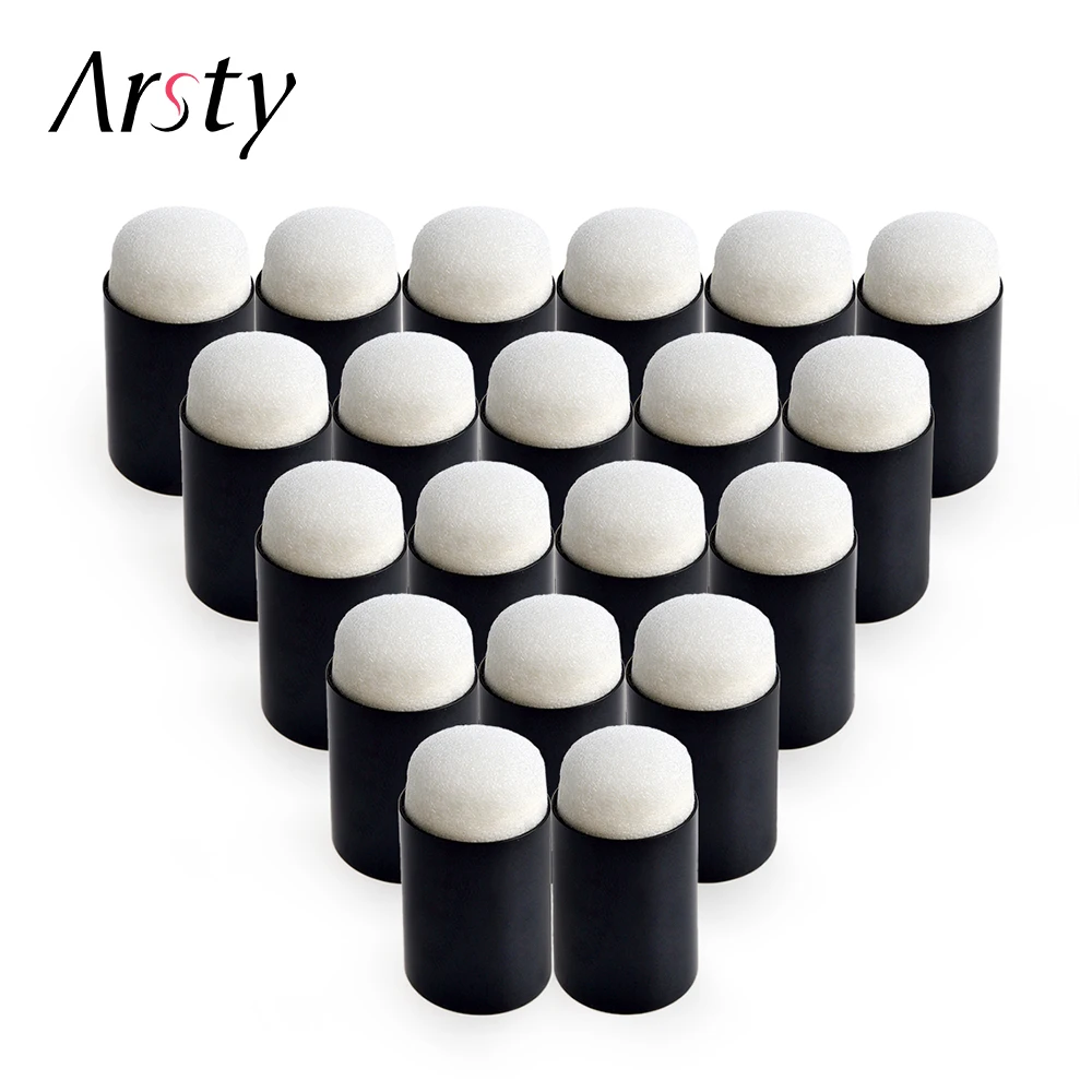 ARSTY High Quality 20pcs/lot Finger Daubers Foam Finger Painting For Ink Chalk inking Staining Altering Any Craft Project
ARSTY High Quality 20pcs/lot Finger Daubers Foam Finger Painting For Ink Chalk inking Staining Altering Any Craft Project